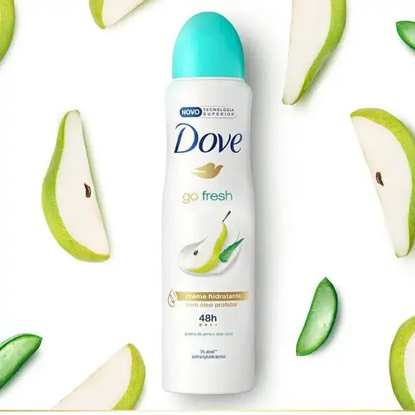 اسپری ضد تعریق داو مدل Go Fresh با رایحه گلابی و آلوئه ورا – زنانه ۴۸ ساعته